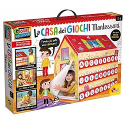 Lisciani Giochi- Montessori La Mia Casa dei Giochi Educativi, Multicolore, 88782