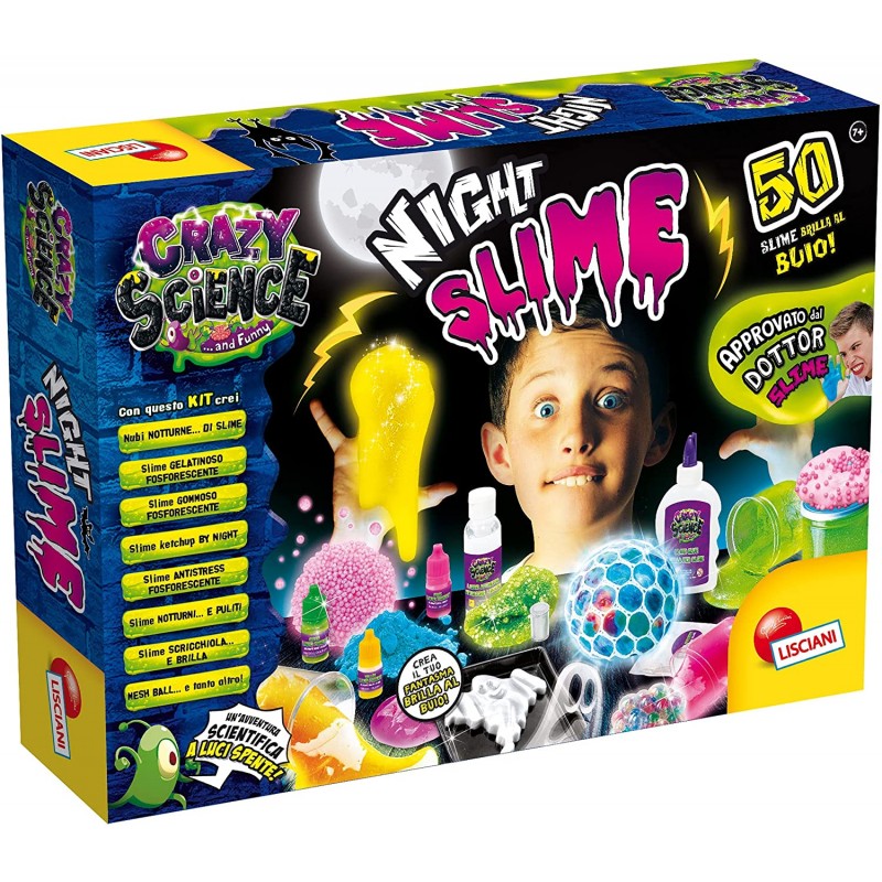 Lisciani Giochi - Crazy Science Dottor The Night Slime, LI89239