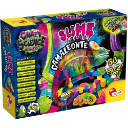 Lisciani Giochi - Crazy Science Dottor Slime Camaleonte Tutti Colori, LI89246