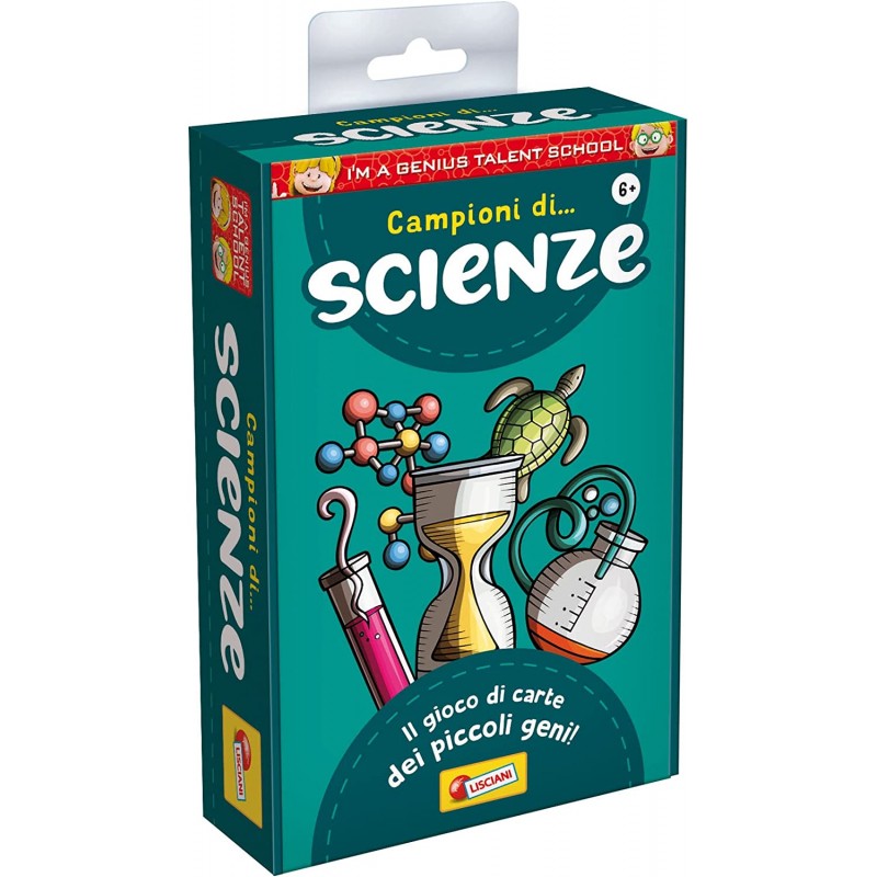 Lisciani Giochi - I m a Genius Carte Campioni di Scienze, 92451