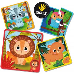 Lisciani Giochi - Montessori Baby Touch Puzzle, Colore, 92680