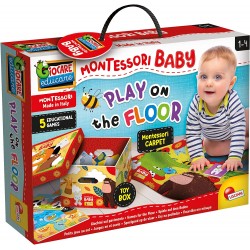 Lisciani Giochi - Montessori Baby Giochini sul Pavimento, 92796