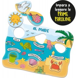 Lisciani Giochi - Montessori Maxi Tombola delle Parole, 92802