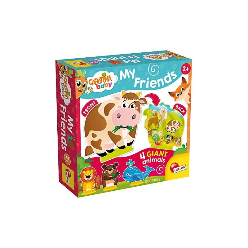 Lisciani Giochi- Carotina Baby My Friends, Multicolore, 85521