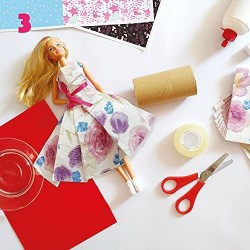 Lisciani Giochi - Barbie Fashion Atelier con Doll, Multicolore, 88645