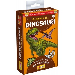 Lisciani Giochi - I m a Genius Carte Campioni di Dinosauri, 92468