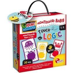 Lisciani Giochi - Montessori Baby Touch Logic, Colore, 92697
