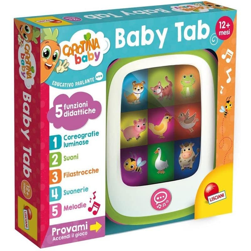 Lisciani Giochi - Carotina Baby Tab, Colore, 95049