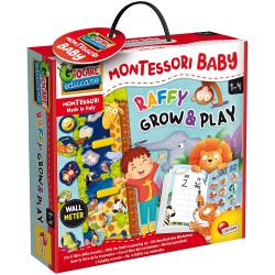 Lisciani Giochi - Montessori Baby Giraffa, Colore, 92789