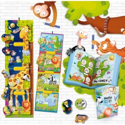 Lisciani Giochi - Montessori Baby Giraffa, Colore, 92789