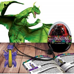 Lisciani Giochi - Crazy Science Magic Dragons Collection, Uovo, Drago da Collezione, assortimento, 97456