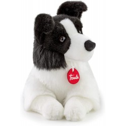 Trudi - Border Collie Scott, Colore Bianco/Nero, Medium - TUDN8000