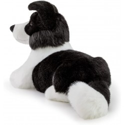 Trudi - Border Collie Scott, Colore Bianco/Nero, Medium - TUDN8000