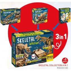Lisciani Giochi - I m A Genius - Skeletal Collection 3 in 1 98392 - POS220153