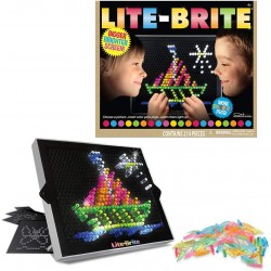 Lite-Brite - Ultimate Classic, Tavolo da Disegno a LED con Colori Effetto Neon - POS210163