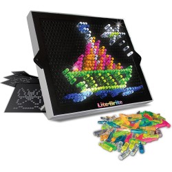 Lite-Brite - Ultimate Classic, Tavolo da Disegno a LED con Colori Effetto Neon - POS210163