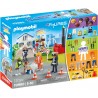 Playmobil - My Figures 70980 Missione di Salvataggio, 6 Personaggi con Oltre 1000 Combinazioni di Gioco Possibili - PM70980