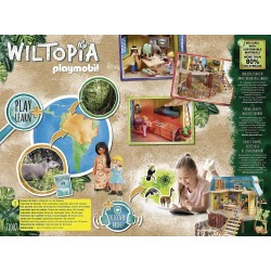 Playmobil - Wiltopia 71007 Centro per l assistenza degli animali dell Amazzonia, Con Effetti Luminosi e Animali Giocattolo, Gioc