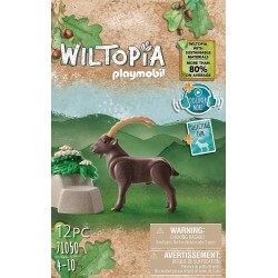 Playmobil - Wiltopia 71050 Stambecco, Animali Giocattolo, Giocattolo Sostenibile - PM71050