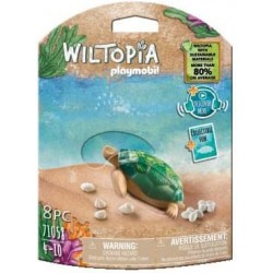 Playmobil - Wiltopia 71058 Tortuga Gigante, Animali Giocattolo, Giocattolo Sostenibile - PM71058