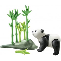 Playmobil - Wiltopia 71060 Panda, Animali Giocattolo, Giocattolo Sostenibile - PM71060