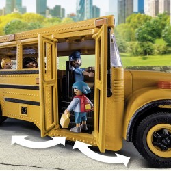 Playmobil - City Life 71094 US School Bus, Autobus Giocattolo con Luce Lampeggiante - PM71094