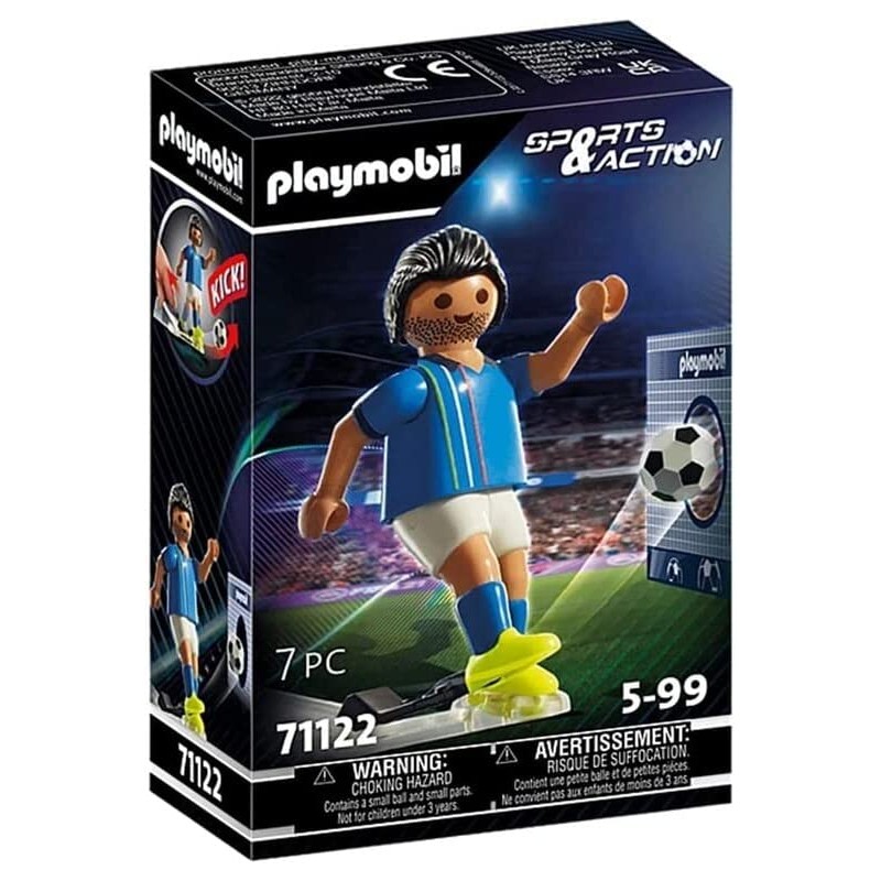 Playmobil - Sports & Action 71122 - Giocatore Nazionale Italia - PM71122