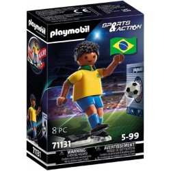 Playmobil - Sports & Action 71131 - Giocatore Nazionale Brasile - PM71131