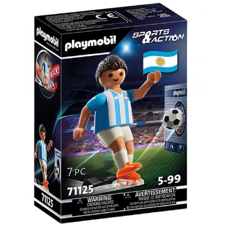 Playmobil - Sports & Action 71125 - Giocatore Nazionale Argentina - PM71125