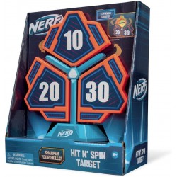 Grandi Giochi - Nerf- Hit Spin Target Bersaglio pannelli rotanti - NER08000