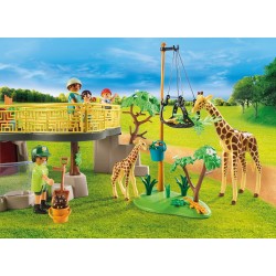 Playmobil - Family Fun 71190 - Avventure allo Zoo, Con Animali Giocattolo - PM71190