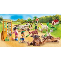 Playmobil - Family Fun 71191 - Lo Zoo dei Piccoli, Con Animali Giocattolo - PM71191