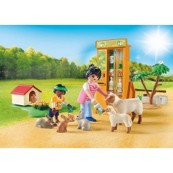 Playmobil - Family Fun 71191 - Lo Zoo dei Piccoli, Con Animali Giocattolo - PM71191