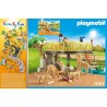 Playmobil - Family Fun 71192 - Recinto dei Leoni, Con 4 Animali Giocattolo - PM71192