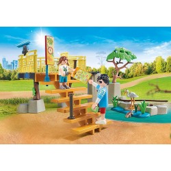 Playmobil - Family Fun 71192 - Recinto dei Leoni, Con 4 Animali Giocattolo - PM71192