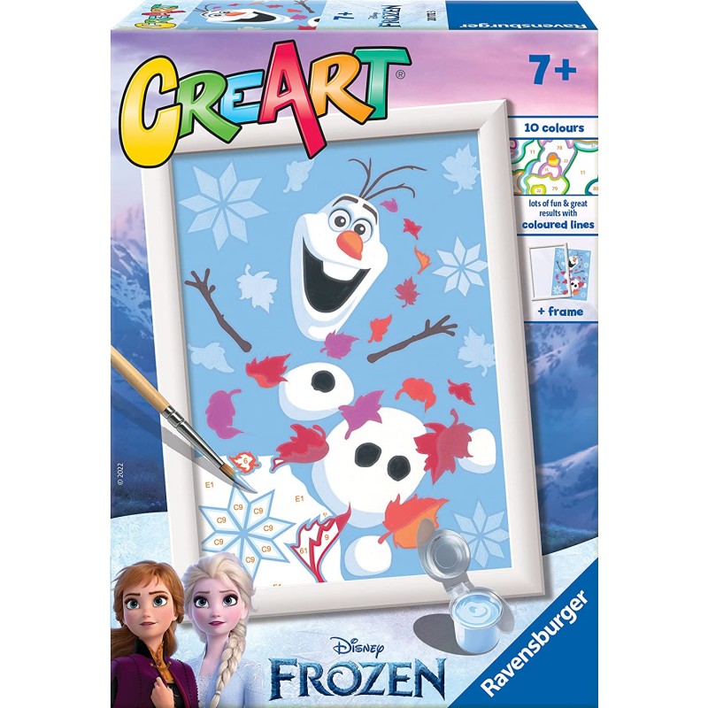 Ravensburger - CreArt Serie E Frozen, Cheerful Olaf - RAV20172.3