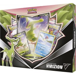 Pokemon Gioco Di Carte COLLEZIONE VIRIZION V - Versione Italiana - Con 4 buste di espansione 3 carte olografiche 1 carta codice 