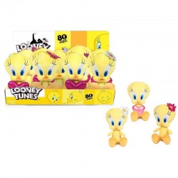Grandi Giochi - Looney Tunes Titty Peluche Assortiti 20cm, Colore Giallo - LNE03000