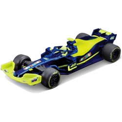 Polistil - Pista BO VR46 Formula Racing, Scala 1:43, Pista a Batteria con Licenza Ufficiale VR46 - Turbo Controller, Caricatore 