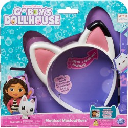 Gabby s Dollhouse - le magiche orecchiette di Gabby, con luci e suoni, 6060413