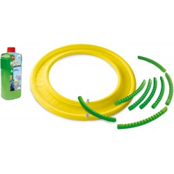 SES Creative - Outdoor Bimbi in Bolla, anello per bolle giganti, Colore Giallo/Verde, 02257