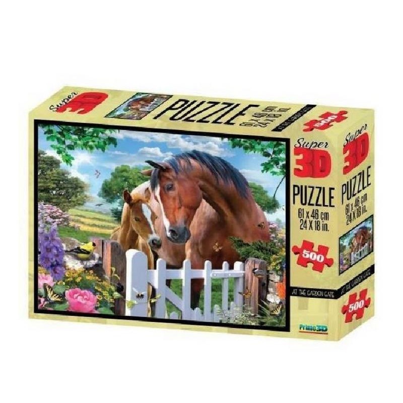 Prime 3D - Puzzle "Al cancello del Giardino" - 10046.P3D