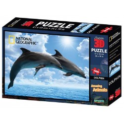 Prime 3D - Puzzle "National Geographic Dolphin" - 10075.P3D