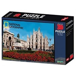 Prime 3D -puzzle 3D Duomo di Milano, 10136.P3D