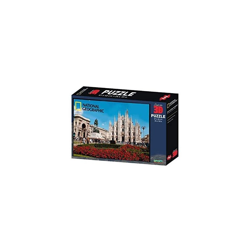 Prime 3D -puzzle 3D Duomo di Milano, 10136.P3D