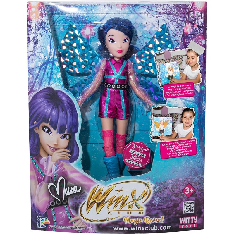 Rocco Giocattoli - Witty Toys Winx Club Magic Reveal bambola Musa, 1192104