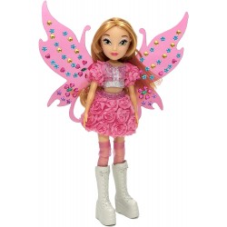 Rocco Giocattoli - Witty Toys Winx Club Bling the Wings bambola Flora, 1202102
