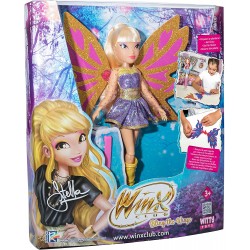 Rocco Giocattoli - Witty Toys Winx Club Bling the Wings bambola Stella, 1202103