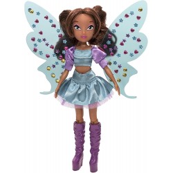 Rocco Giocattoli -Witty Toys Winx Club bambola Aisha Ali Scintillanti, 1202105