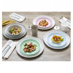 Piatto piano Mineral verde, ø 208mm, 1950N-101